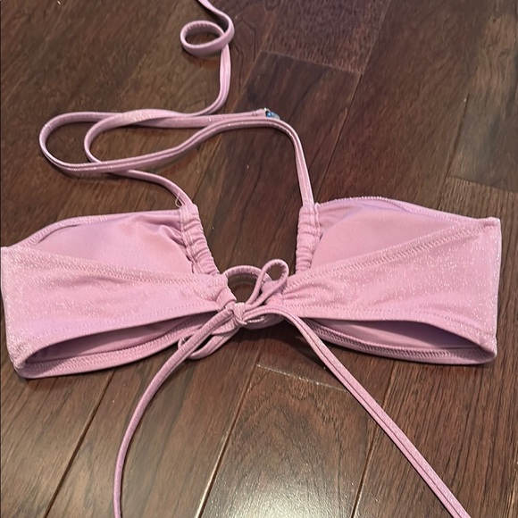 VS Pink Shimmer Bikini Set - Picture 3 of 11